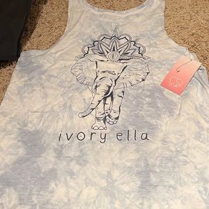 NWT ivory Ella Tank